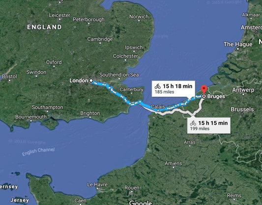 Charity Ride London to Bruges, Belgium