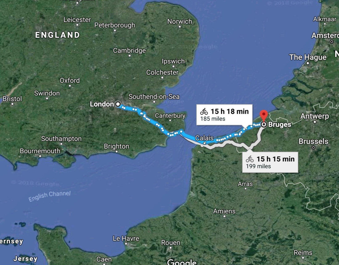 Charity Ride London to Bruges, Belgium